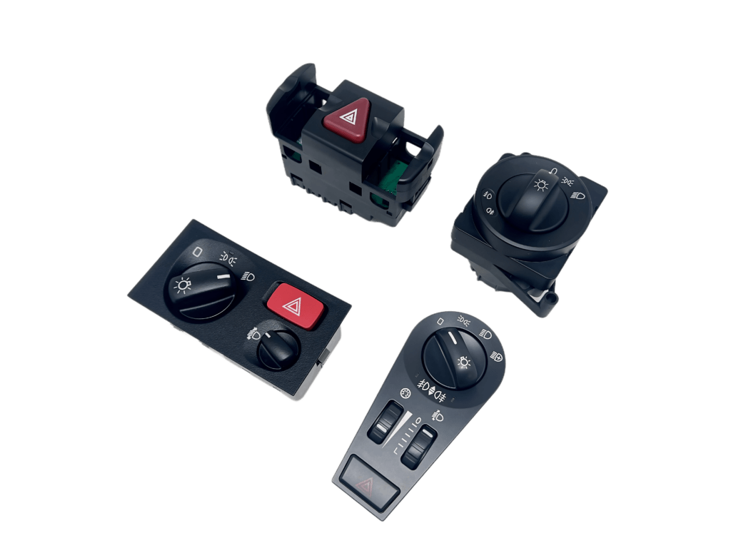 PIRANA truck headlight rotary switches