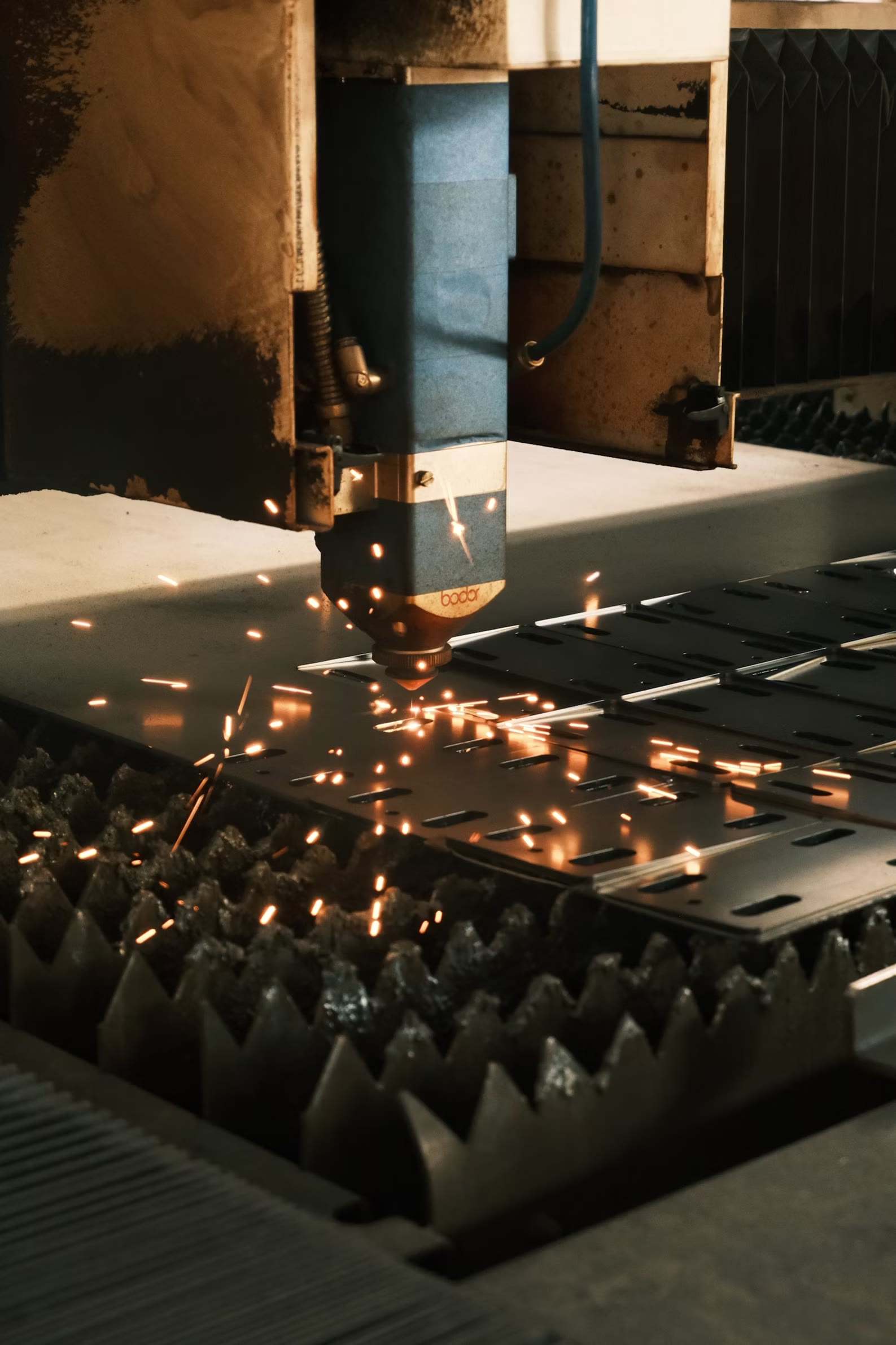 Precision laser processing of sheet metal