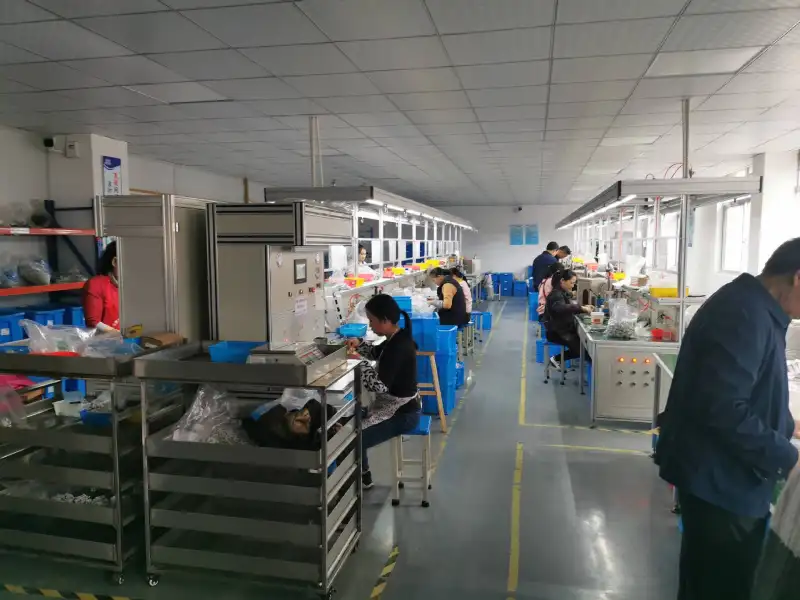 Switch assembly workstations at the manufacturing facility